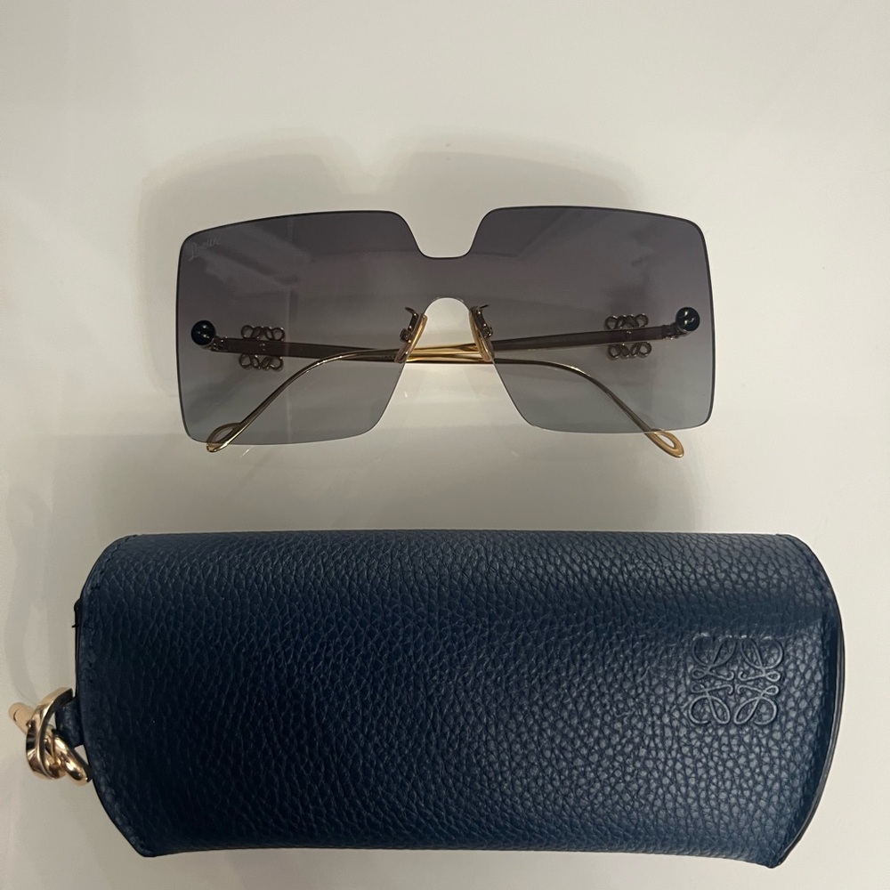 Loewe Gold and smoke color Authentic Sunglasses